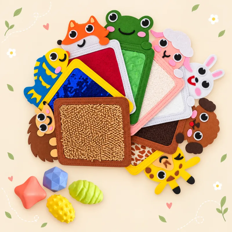 Тактильные игрушки Budgie Kids