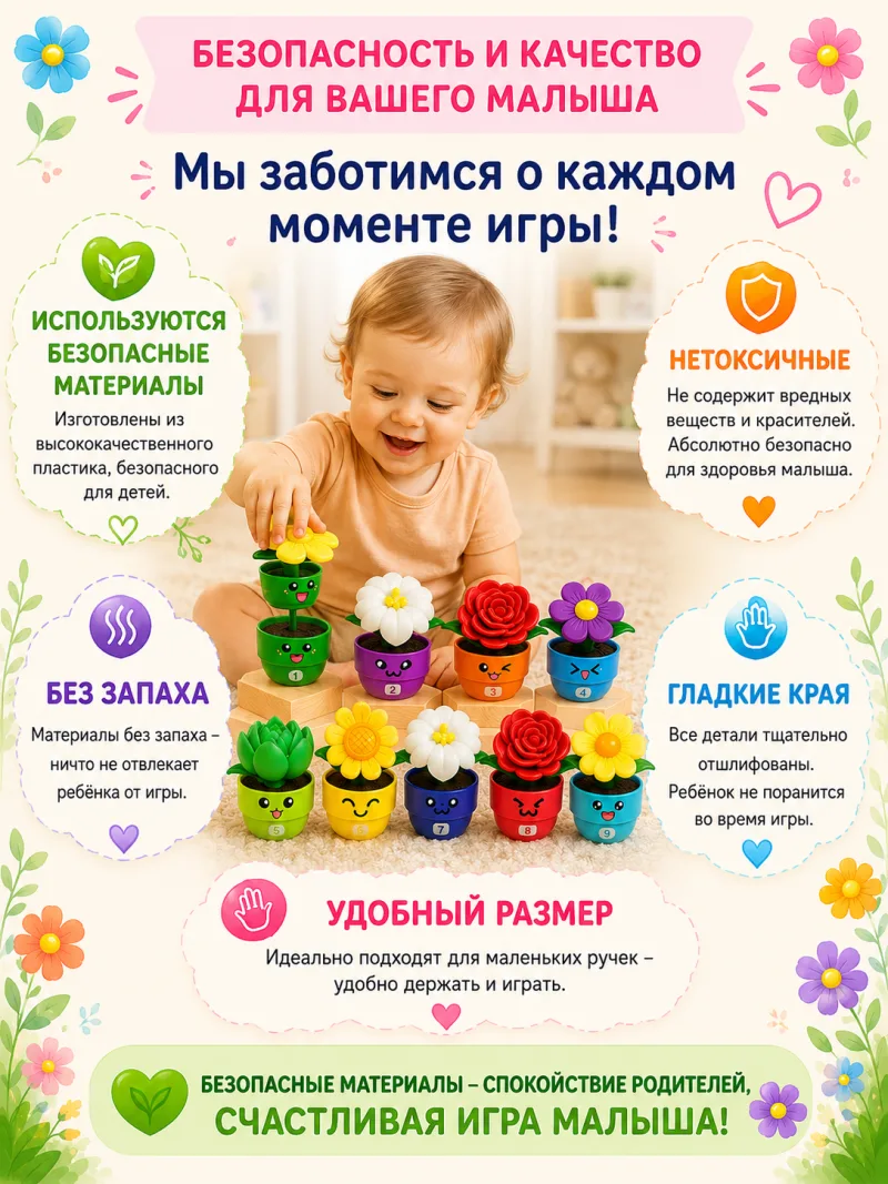Цветочный сад Монтессори — фото 8